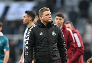 4平5負(fù)，紐卡斯?fàn)柭?lián)連續(xù)9個(gè)英超客場(chǎng)比賽未嘗勝績(jī)