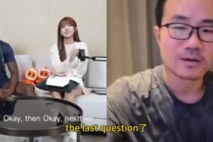 笑死！徐靜雨問追夢杜蘭特在勇士的地位，追夢頻頻拿毛巾擦汗??