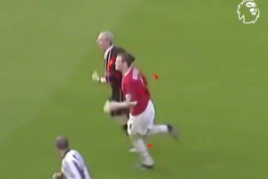 ??裁判惹怒魯尼！魯尼用一腳逆天世界波驚呆裁判！