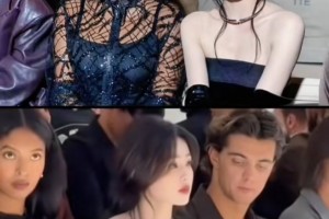 曾和科比大女兒同框！白鹿身穿米蘭粉色拖尾紗裙參加時裝周活動~