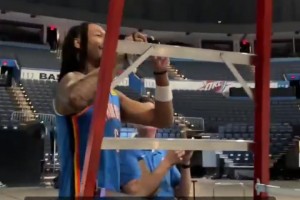 加起來8.2億的超級(jí)組合！雷霆新三少媒體日同框合影