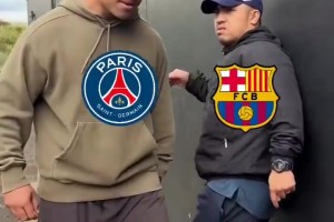 國(guó)外網(wǎng)友惡搞：當(dāng)大巴黎見(jiàn)到巴薩和切爾西時(shí)…??