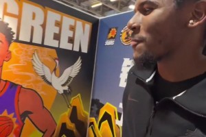 學的挺像哈！中國粉絲教杰倫-格林說“護林員牛逼”~