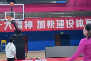 李夢這大體格子觀感！三分訓(xùn)練命中率是真高啊！