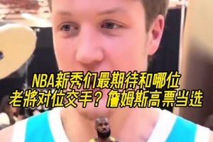 NBA新秀們最期待和哪位老將對(duì)位交手？詹姆斯高票當(dāng)選第一