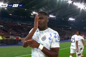 國米開場6分鐘夢幻開局！博尼超級單刀破門！巴雷拉送助攻！