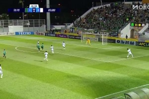 恩加德烏護球出底線失誤，倫納搶斷破門！國安0-1大埔