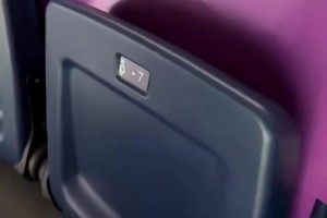 基本是最好的位置了吧？網(wǎng)紅美女現(xiàn)場(chǎng)觀戰(zhàn)國(guó)家德比！吃的真好??！