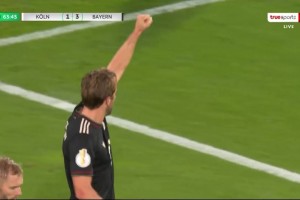 拜仁3-1擴大比分！基米希角球開出！凱恩頭球破門雙響！