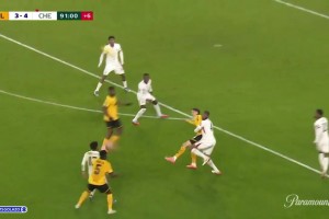 【集錦】聯(lián)賽杯-吉騰斯1射2傳埃斯特旺破門 切爾西客場4-3狼隊