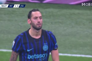 國(guó)米打破僵局！恰爾汗奧盧外圍遠(yuǎn)射破門(mén)！德赫亞無(wú)能為力！