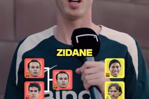 帕爾默的傳奇中場核心選擇！小白大于齊達內，小羅大于小白！