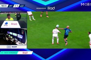 進球取消！澤林斯基遠射破門！主裁查看VAR判罰迪馬爾科手球！