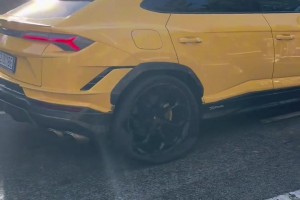 總爆胎我不買了??！多納魯馬駕駛蘭博基尼訓練途中遭遇車爆胎