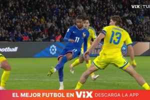 法國再下一城！奧利塞禁區(qū)內(nèi)靈巧轉(zhuǎn)身打門得手！坎特不停球送助攻