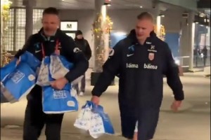 給魔人餓壞了！哈蘭德賽后買大量漢堡請(qǐng)全隊(duì)加餐